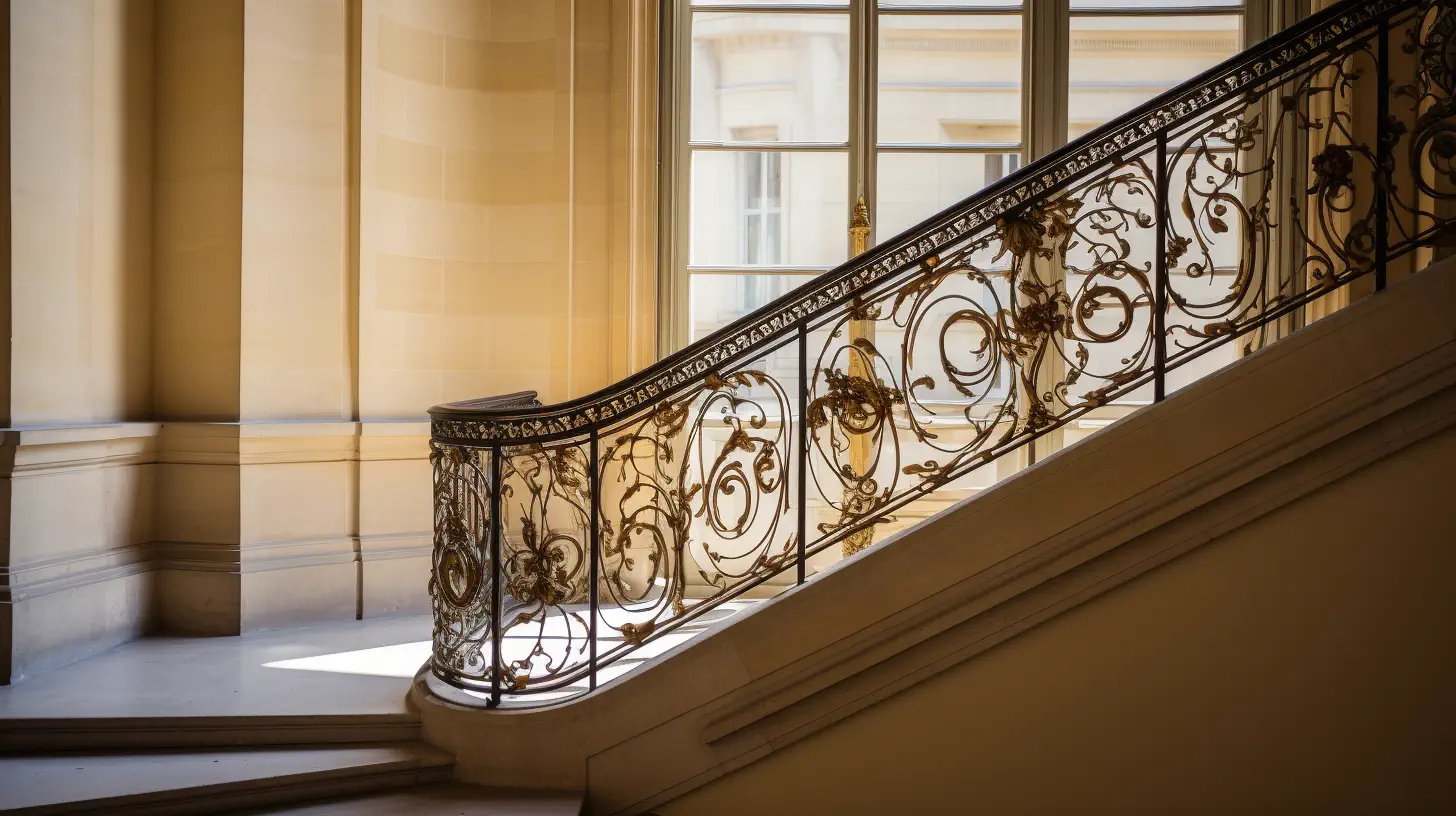 Escalier d'un immeuble bourgeois