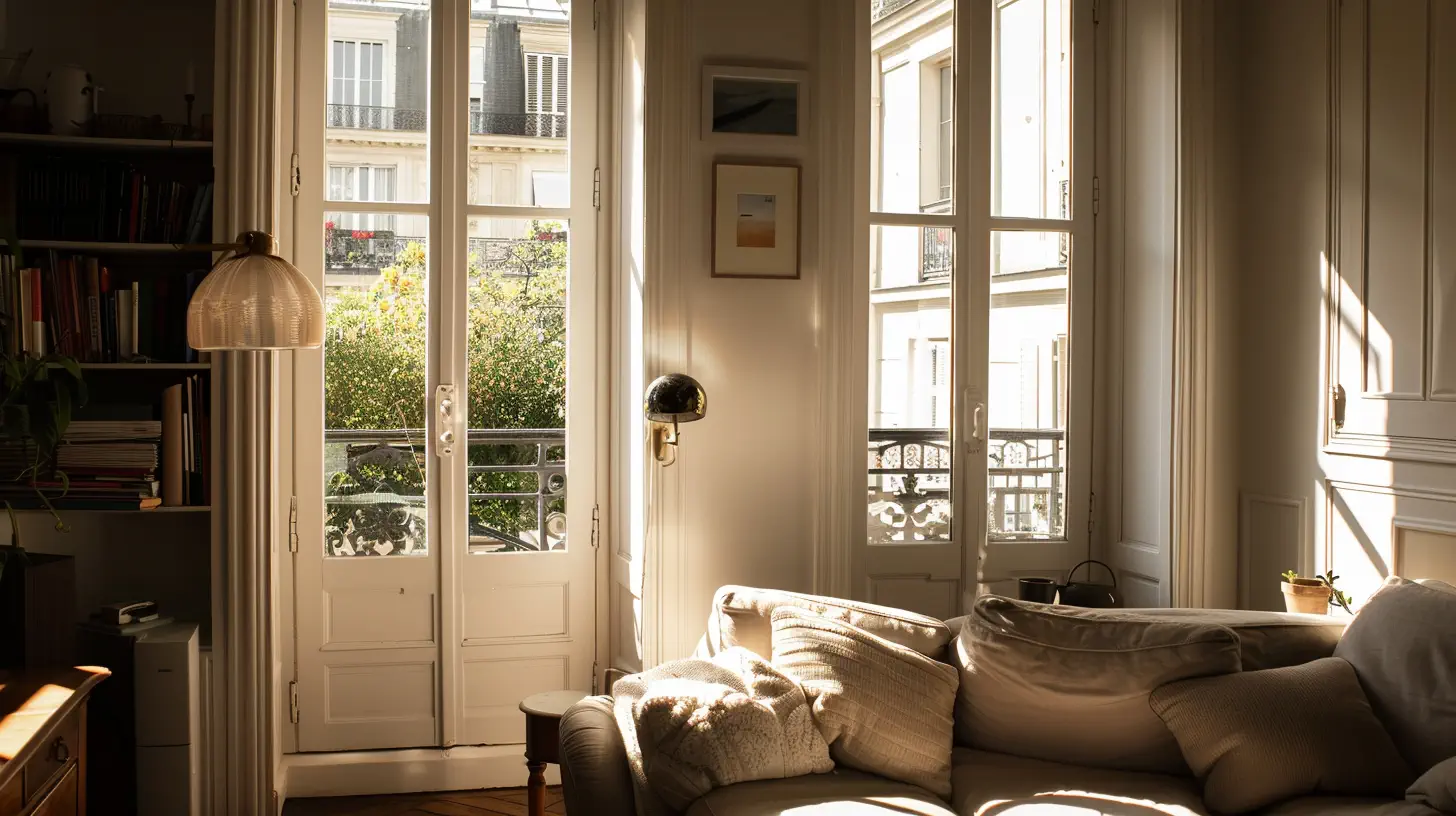 Encore un appartement parisien avec une belle lumière